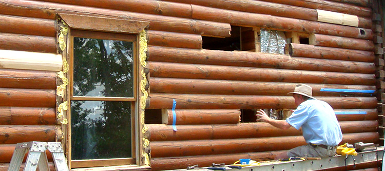 Log Home Repair Durants Neck,  North Carolina